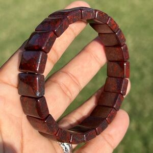 Gorgeous Wine- Chicken blood soft bangle